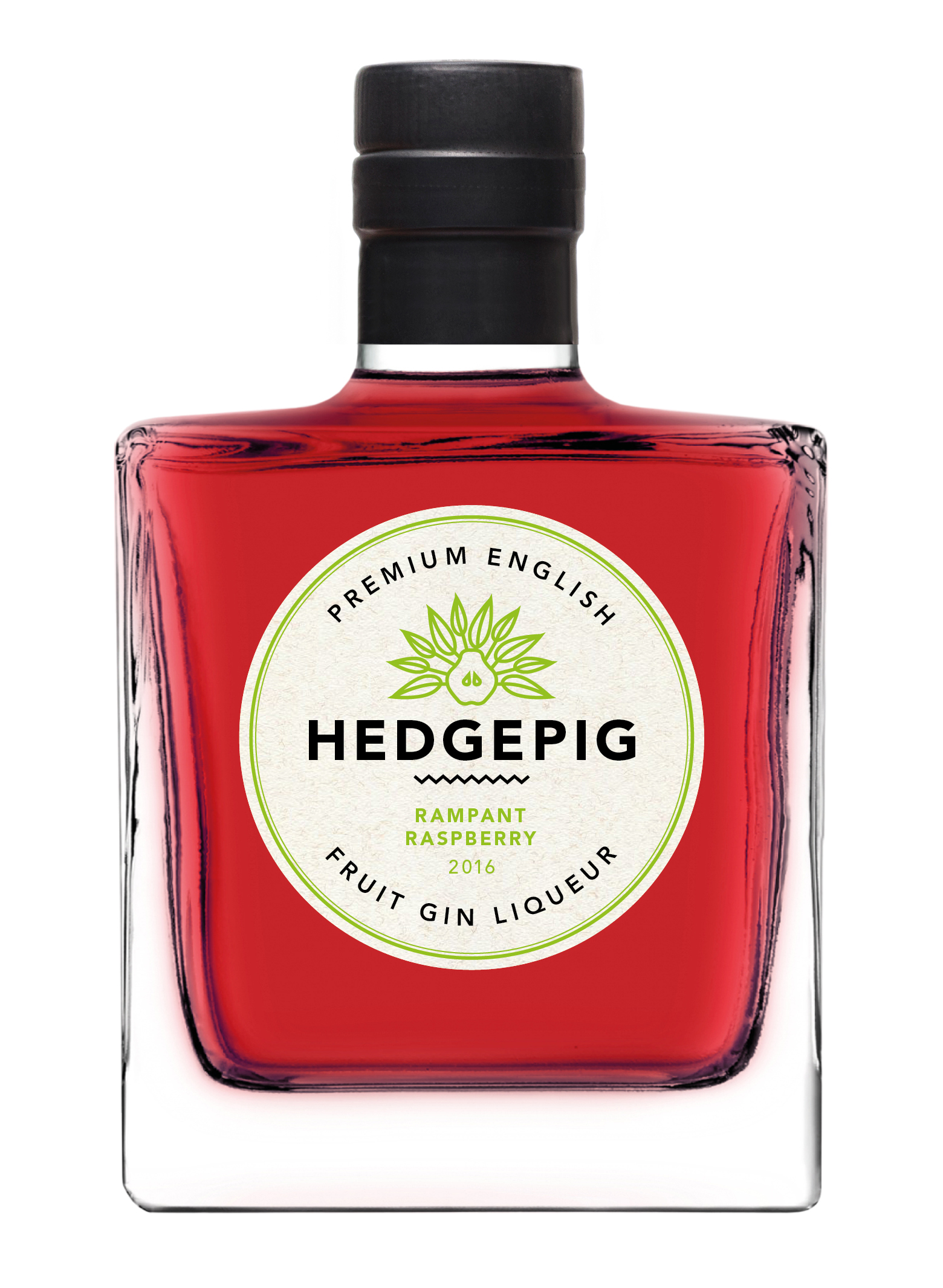 Rampant Raspberry fruit gin liqueur by Hedgepig